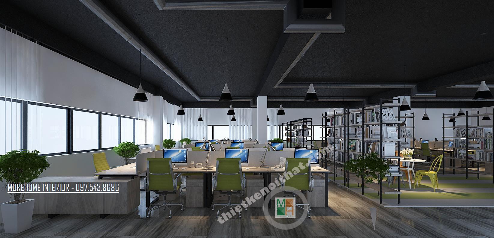 Morehome thiết kế văn phòng hà nội